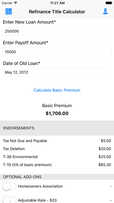 How to cancel & delete Frontier Title Calculator from iphone & ipad 3