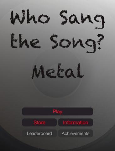 Who Sang the Song? - Metal - náhled