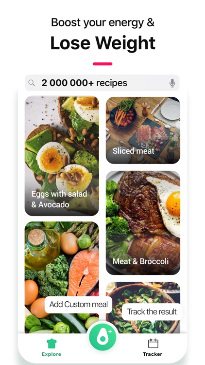 Keto Diet App:Menu and Tracker