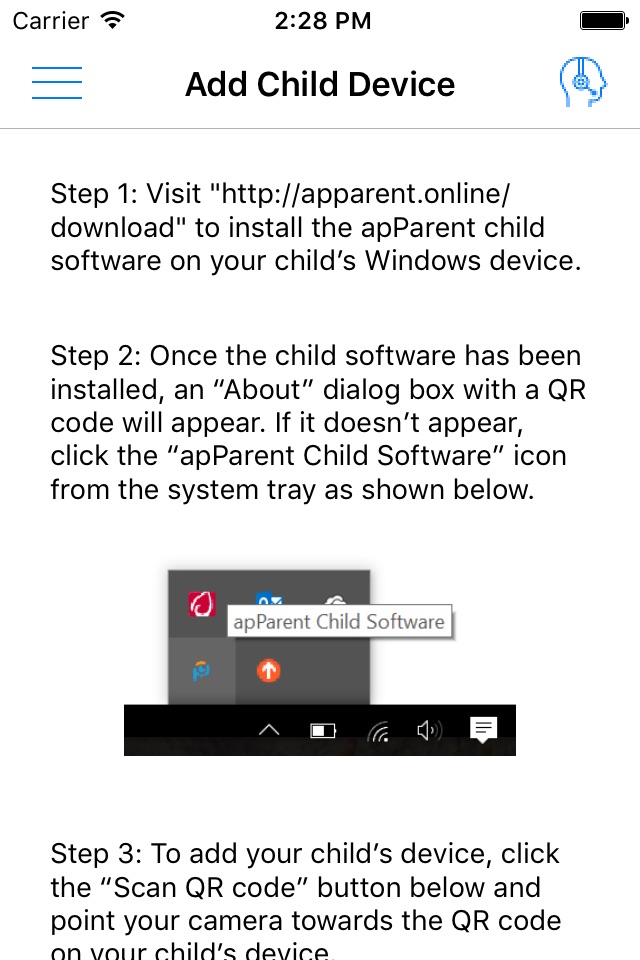 apParent Online screenshot 2