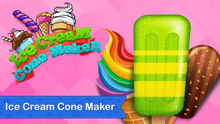 Rainbow Ice Cream Cone Maker