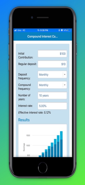 Smart Compound Interest Calc(圖1)-速報App