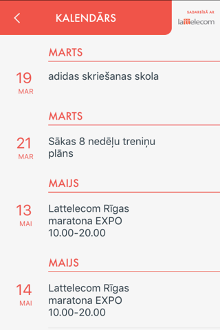 Tet Rīgas Maratons screenshot 3