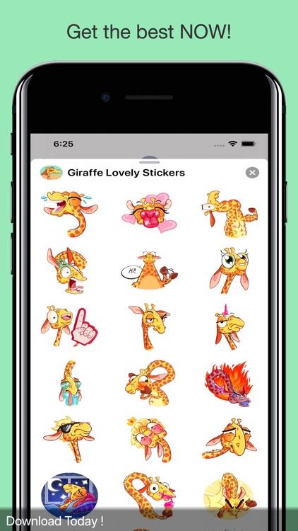 Giraffe Funny Stickers screenshot-4