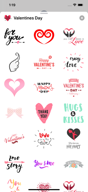 Valentines Day Stickies Emojis