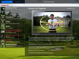 Game screenshot Golf Coach Power for iPad apk