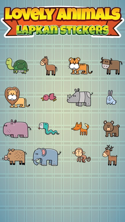 Sticker Me: Lovely Animals