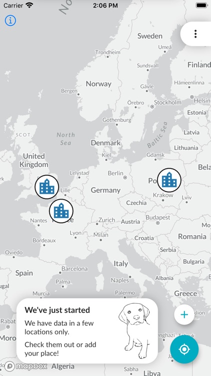 Wifi & Food – Live Map