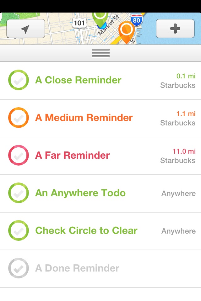 Nearly - Location Reminders screenshot 4