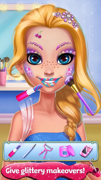 Glitter Makeup Salon