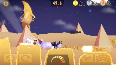 Banana Racer Lite -Moto Racing screenshot 1