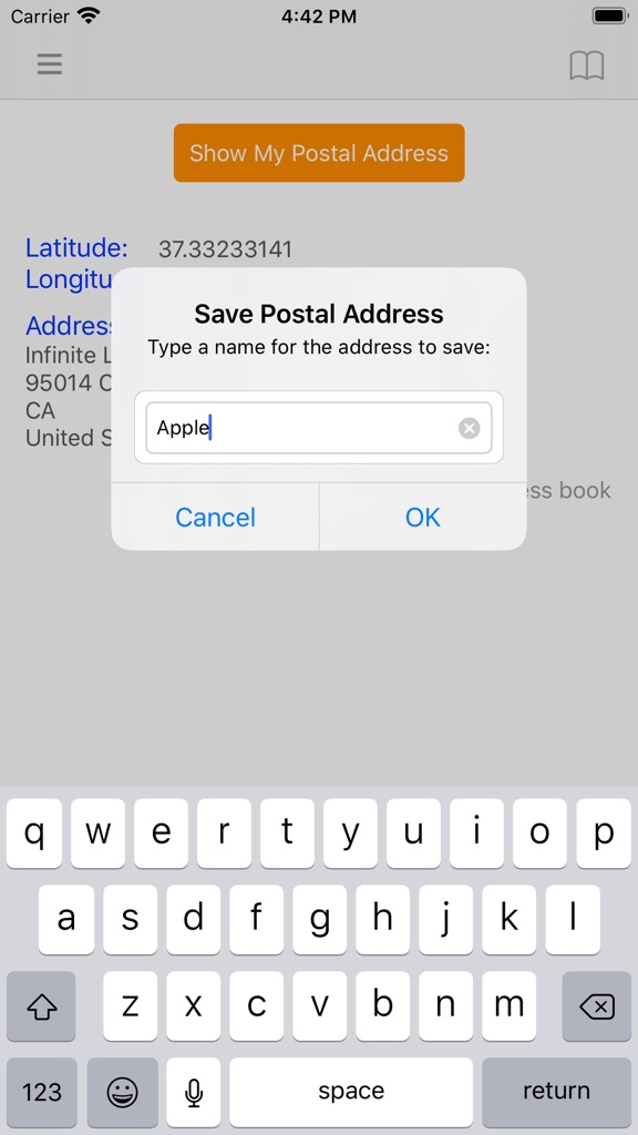 【图】Show My Postal Address(截图2)