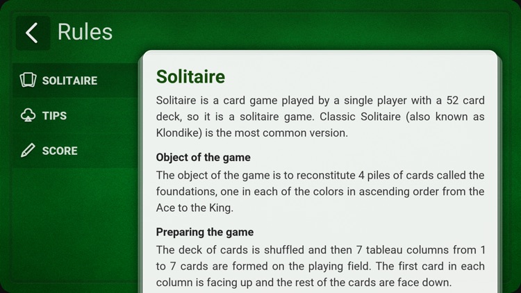 Solitaire (Klondike) + screenshot-3