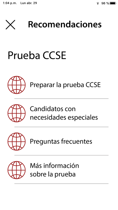 How to cancel & delete CCSE Nacionalidad Española. from iphone & ipad 2