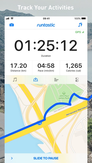 runtastic - GPS Fitness & Exercise Tracker Screenshot 2