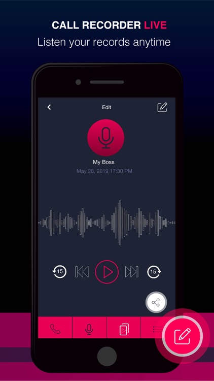 Call Recorder Live for Phone screenshot-4
