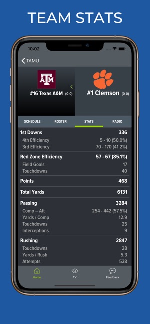 SEC Football Scores and Radio(圖6)-速報App