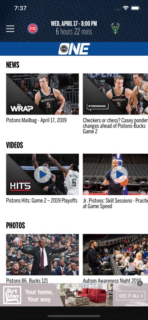 Detroit Pistons(圖5)-速報App