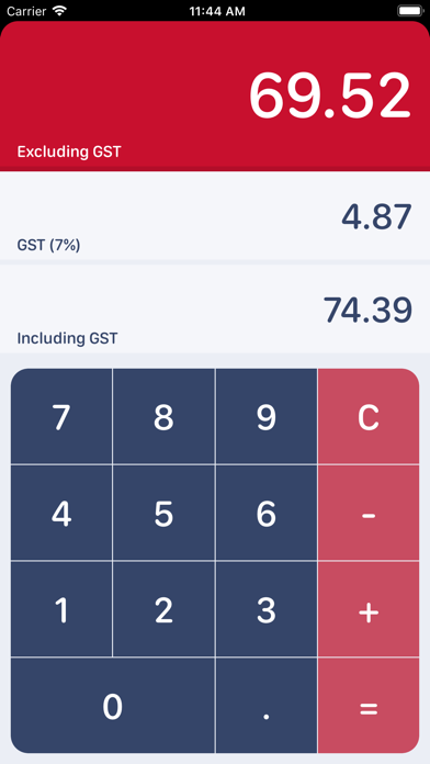 How to cancel & delete Singaporean GST Calculator from iphone & ipad 1