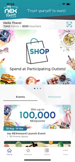 Screenshot 2 my NEXrewards iphone