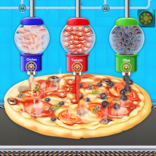 Factory Pizza Cooking Game Icon