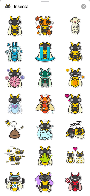 Insecta Stickers(圖2)-速報App