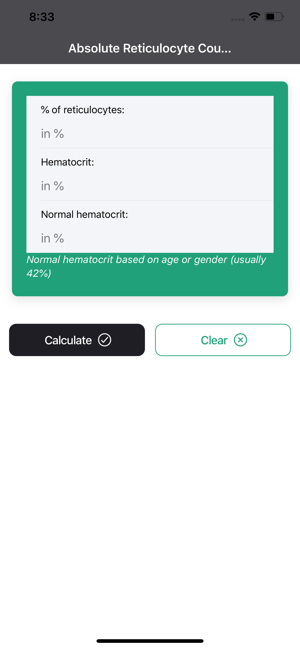 Absolute Reticulocyte Count