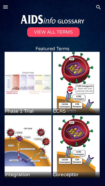 AIDSinfo HIV/AIDS Glossary