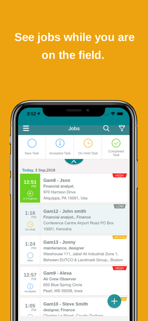 EyeOnTask - Field Service App(圖1)-速報App