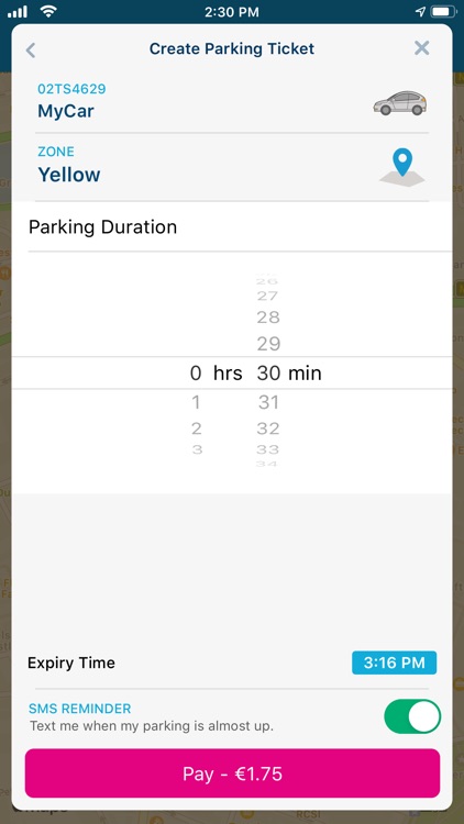 Parking Tag