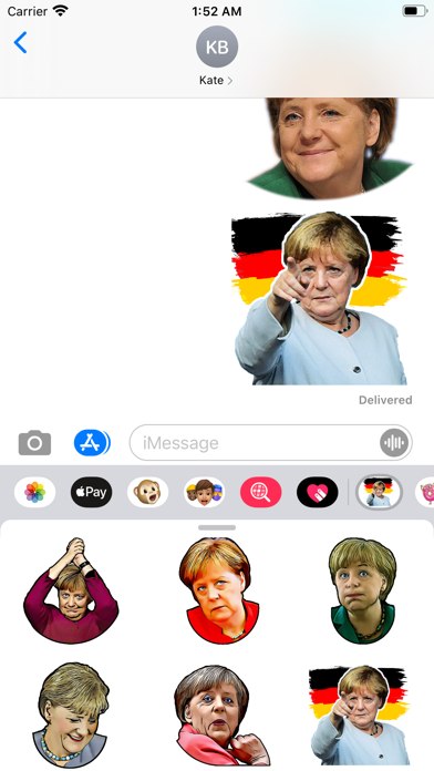 Angela Merkel Stickers Pack screenshot 3