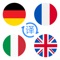 Translation - German, French, Italian and English is mainly for Chinese who often travel to Europe on business, aiming at solving communication barriers caused by language barriers