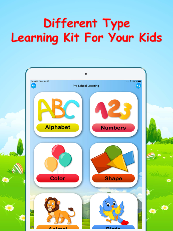 Preschool Learning - Kids Game
