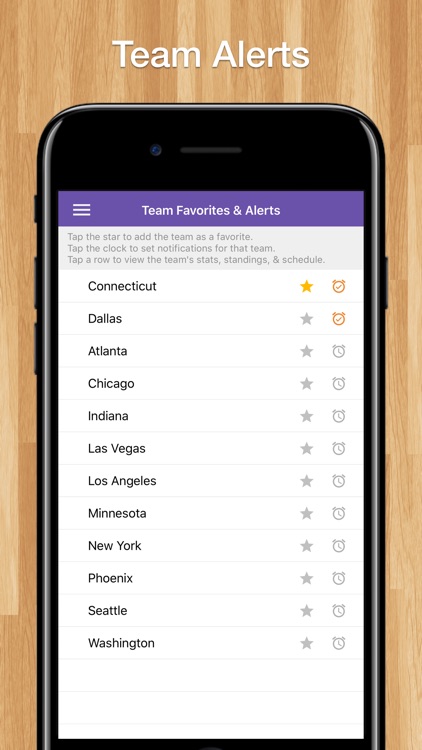 Scores App: WNBA Basketball screenshot-7