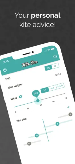 Game screenshot Kite Size Calculator mod apk