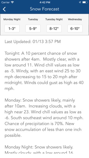 Ski Tracker & Snow Forecast(圖6)-速報App