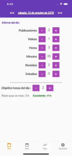 Imágen 1 Informe de servicio jw iphone