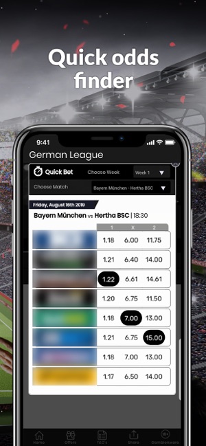 German Football Odds Magic(圖5)-速報App