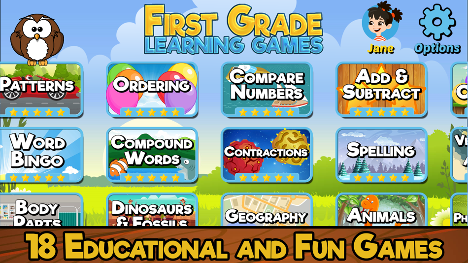 First Grade Learning Games – (iOS Apps) — AppAgg