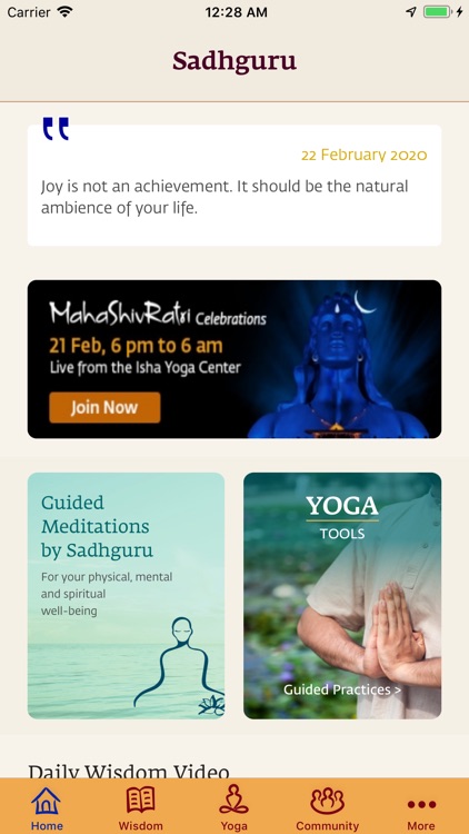 Sadhguru- Yoga & Meditation