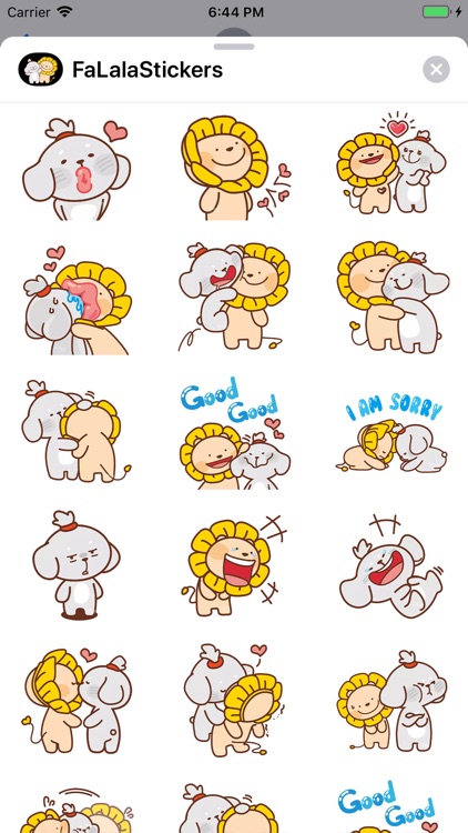 Animated FaLala Stickers Daily screenshot-3