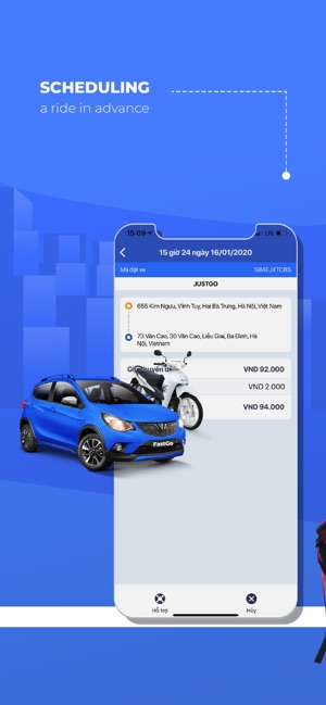 FastGo.mobi - App đặt xe