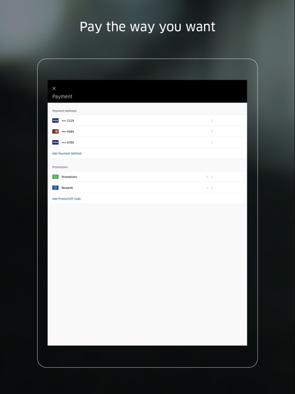 iPad Image of Uber