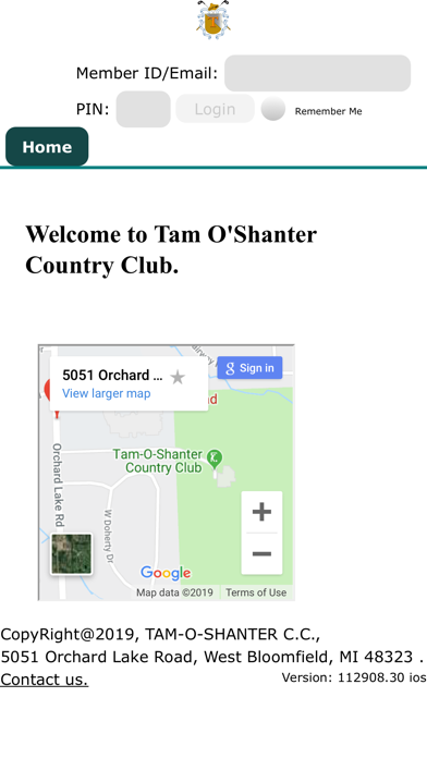 How to cancel & delete Tam-O-Shanter Country Club from iphone & ipad 1
