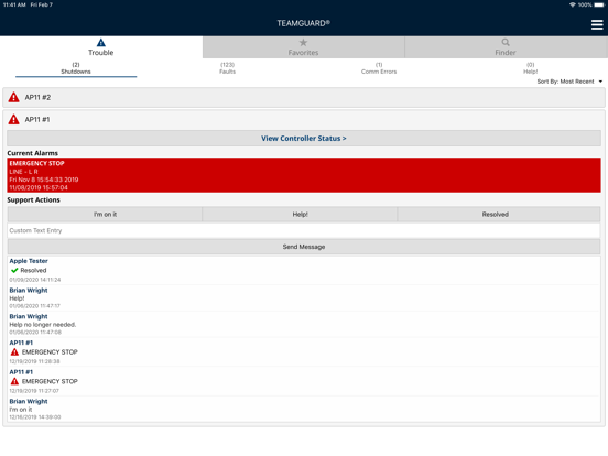 Screenshot #4 pour TEAMGUARD®