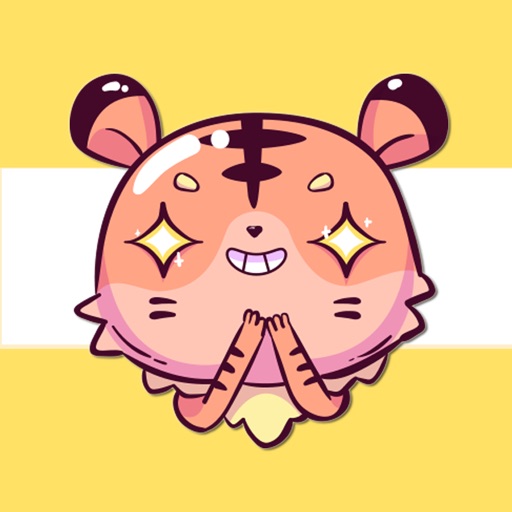 Tiger Meow Stickers iOS App
