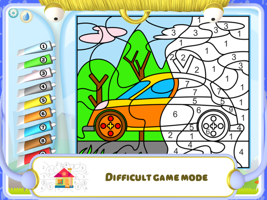 Color by Numbers - Cars screenshot 4