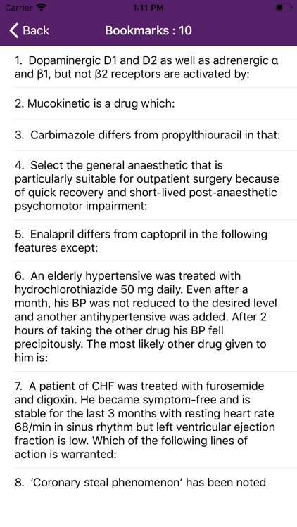 Pharmacology Practice Tests screenshot-6