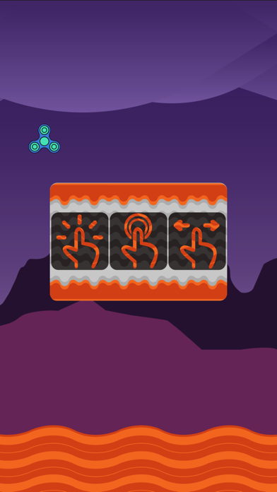 Flappy Spinner - Floor Is Lava screenshot 4