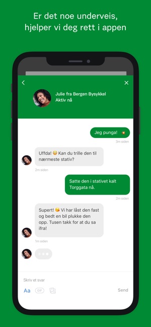 Bergen Bysykkel(圖5)-速報App